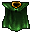 green robe