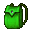 green backpack