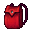 red backpack