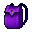 purple backpack