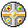 ornamented shield
